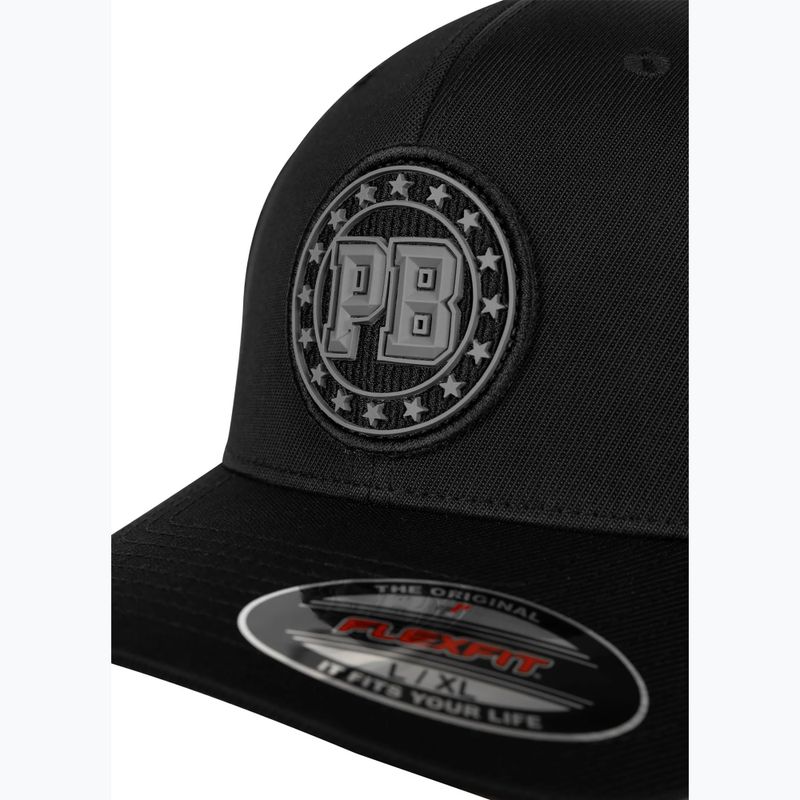 Vyriška kepurė su snapeliu Pitbull Full Cap Tyrian Flexfit black 3
