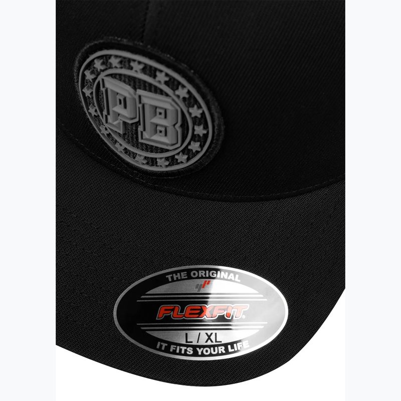Vyriška kepurė su snapeliu Pitbull Full Cap Tyrian Flexfit black 4