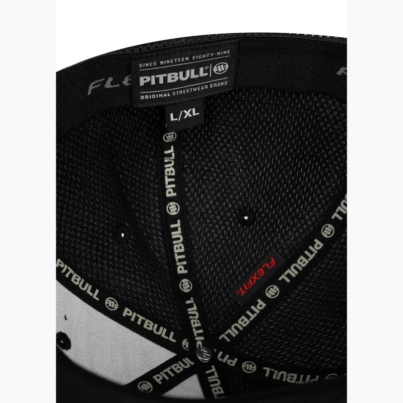 Vyriška kepurė su snapeliu Pitbull Full Cap Tyrian Flexfit black 6