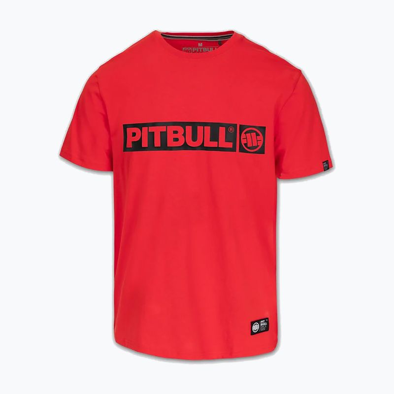 Vyriški marškinėliai Pitbull Hilltop fluo/red 3
