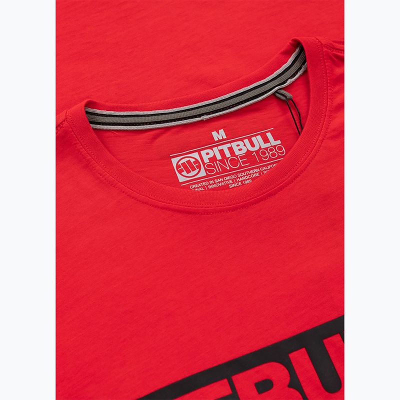 Vyriški marškinėliai Pitbull Hilltop fluo/red 5