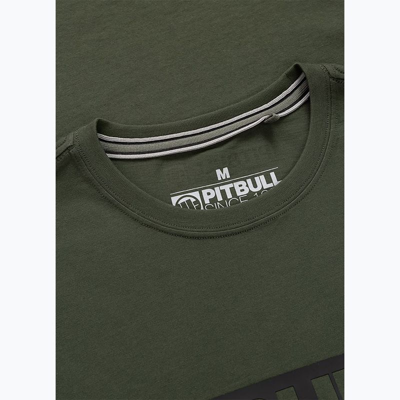 Vyriški marškinėliai Pitbull Hilltop green 5