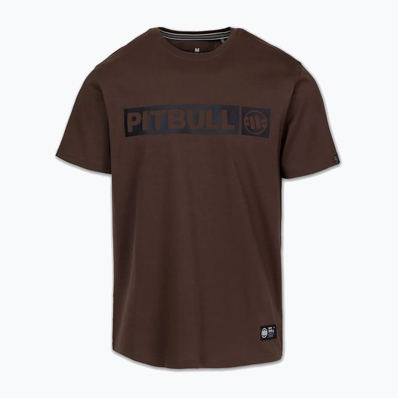 Vyriški marškinėliai Pitbull Hilltop chocolate 3