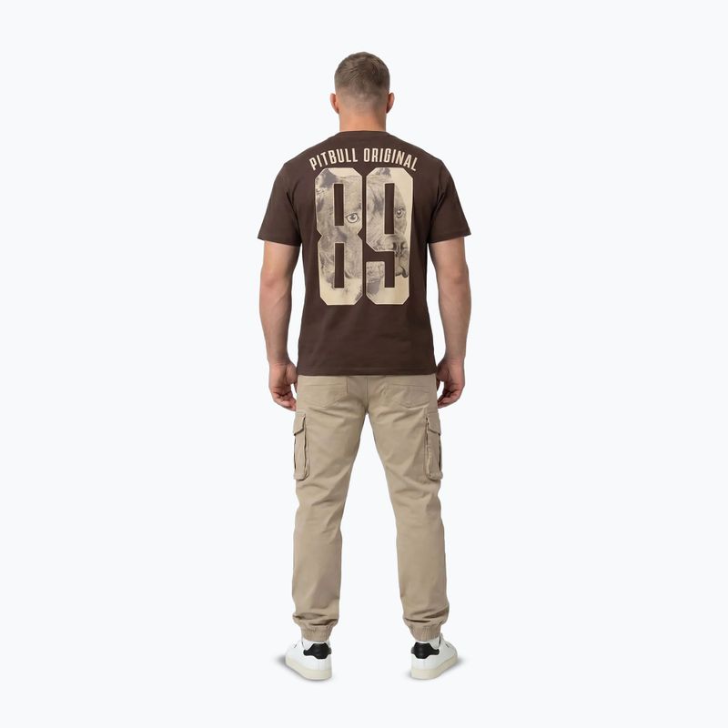 Vyriški marškinėliai Pitbull Eighty Nine Dog dark chocolate 4
