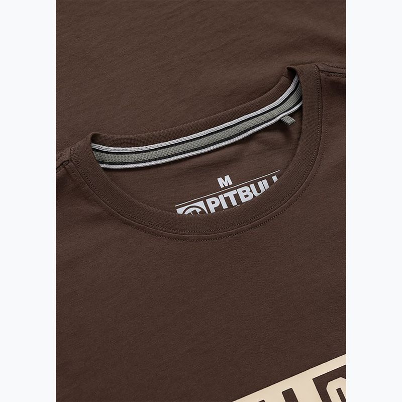 Vyriški marškinėliai Pitbull Eighty Nine Dog dark chocolate 7
