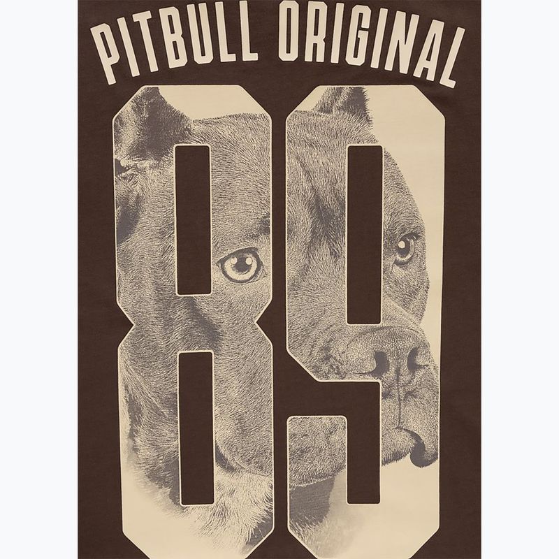 Vyriški marškinėliai Pitbull Eighty Nine Dog dark chocolate 9