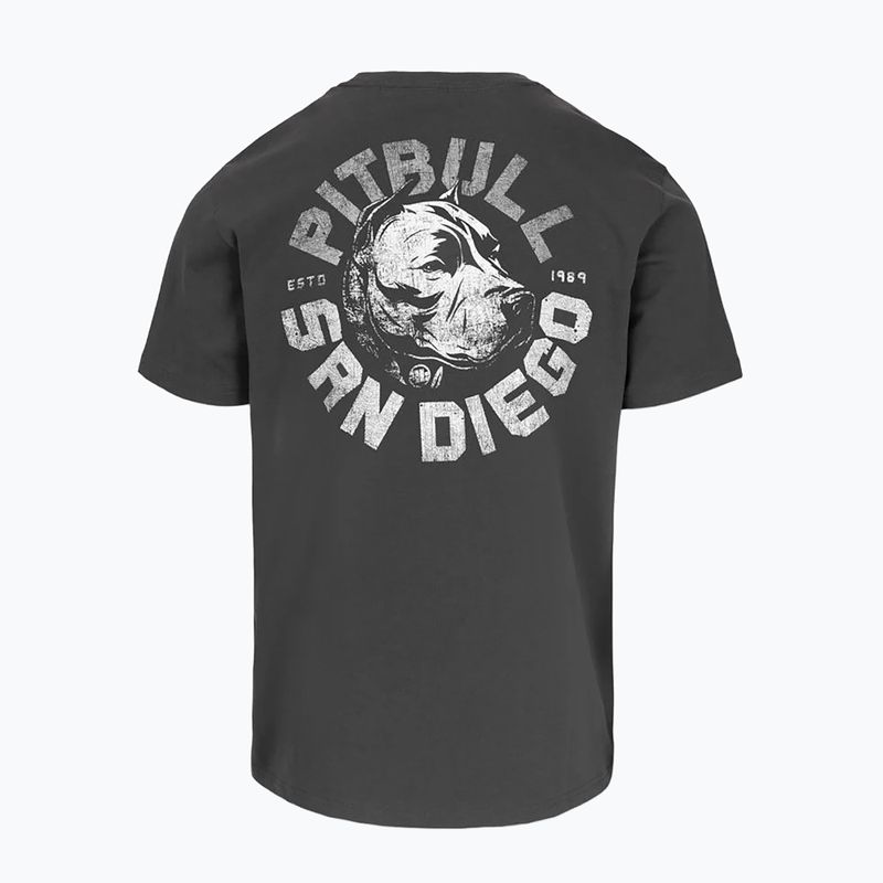 Vyriški marškinėliai Pitbull Dog SD graphite 6