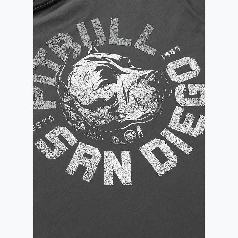 Vyriški marškinėliai Pitbull Dog SD graphite 9
