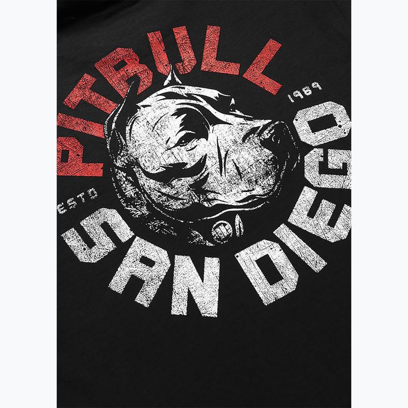 Vyriški marškinėliai Pitbull Dog SD black 9