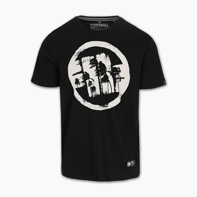 Vyriški marškinėliai Pitbull Palms black logo 5