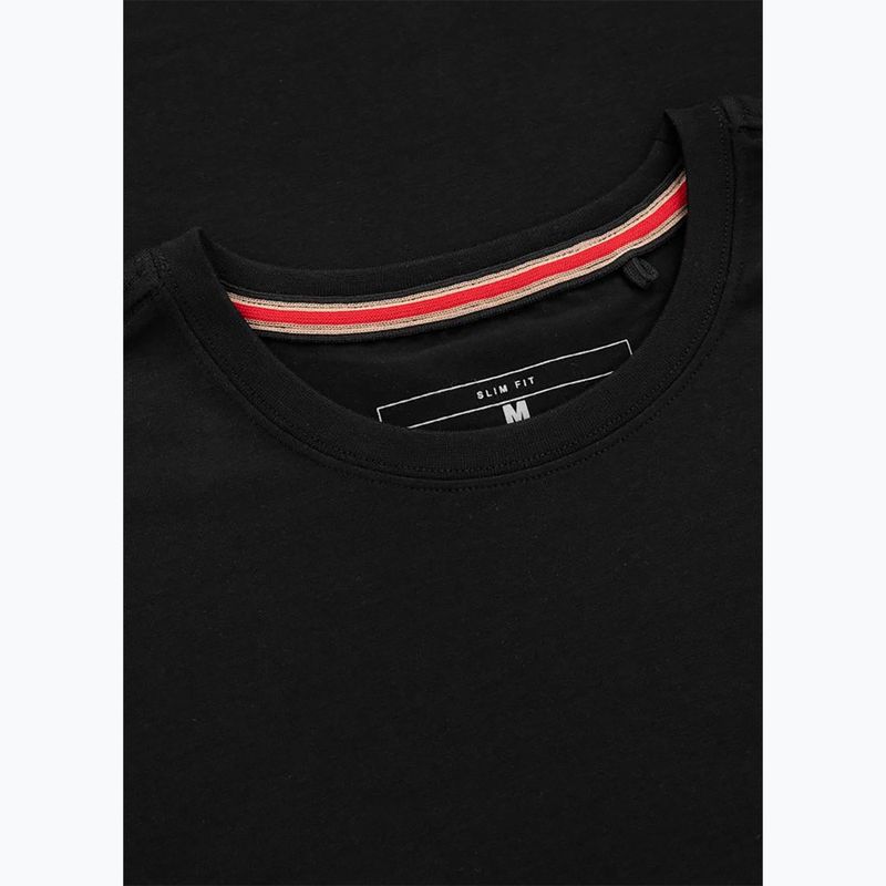 Vyriški marškinėliai Pitbull Minimal Black 5