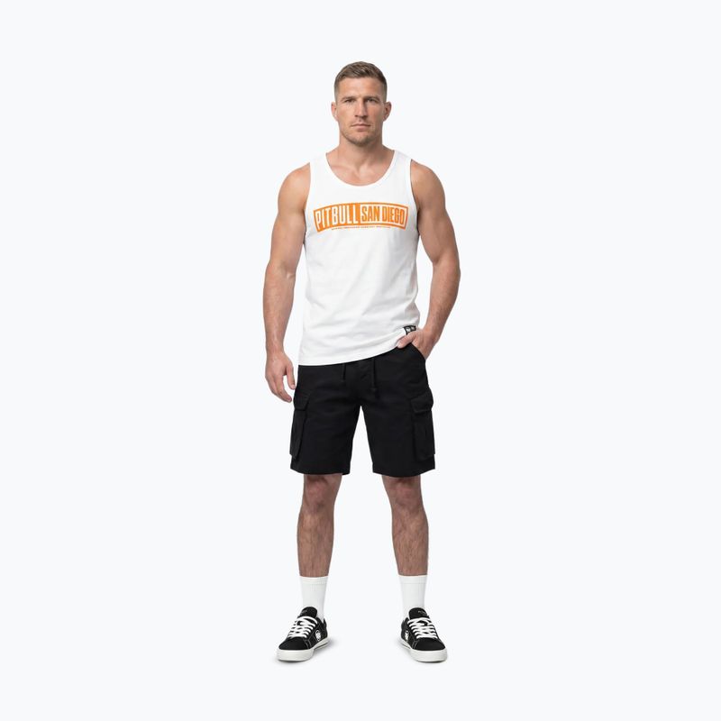 Vyriški marškinėliai Pitbull Eighty Nine Dog Tank Top white 2
