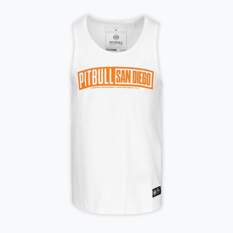 Vyriški marškinėliai Pitbull Eighty Nine Dog Tank Top white 5