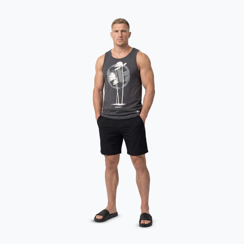 Vyriški marškinėliai Pitbull Palms Tank Top light sand 2