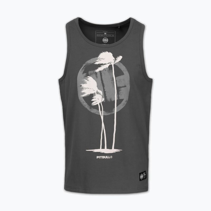 Vyriški marškinėliai Pitbull Palms Tank Top light sand 3
