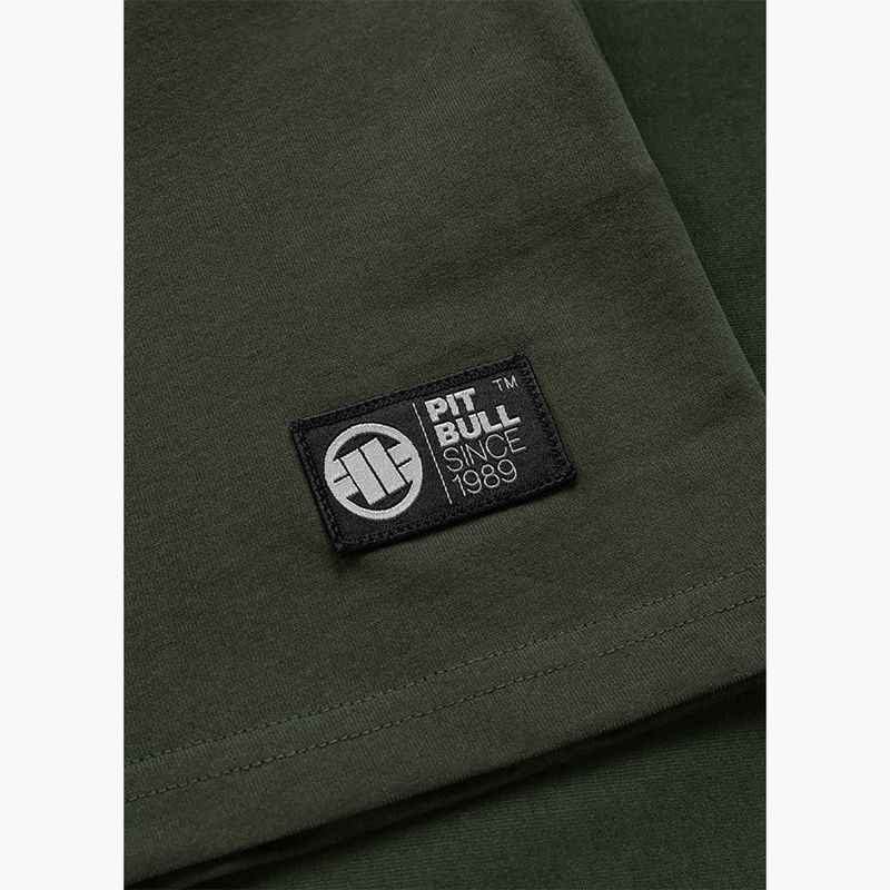 Vyriški marškinėliai Pitbull USA CAL Big Logo old green 8