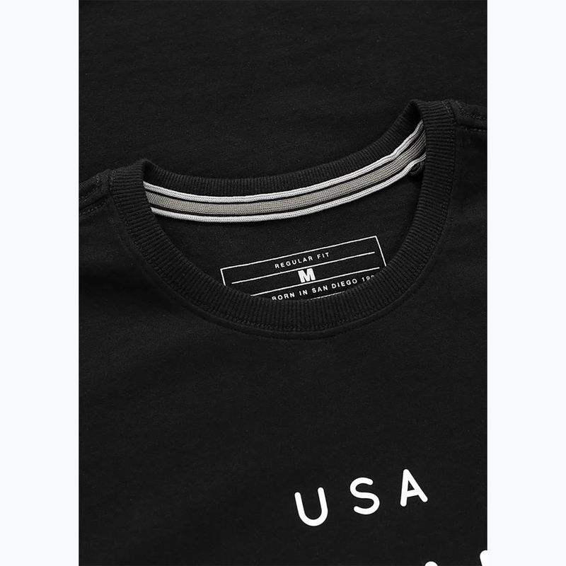 Vyriški marškinėliai Pitbull USA CAL Big Logo black 6