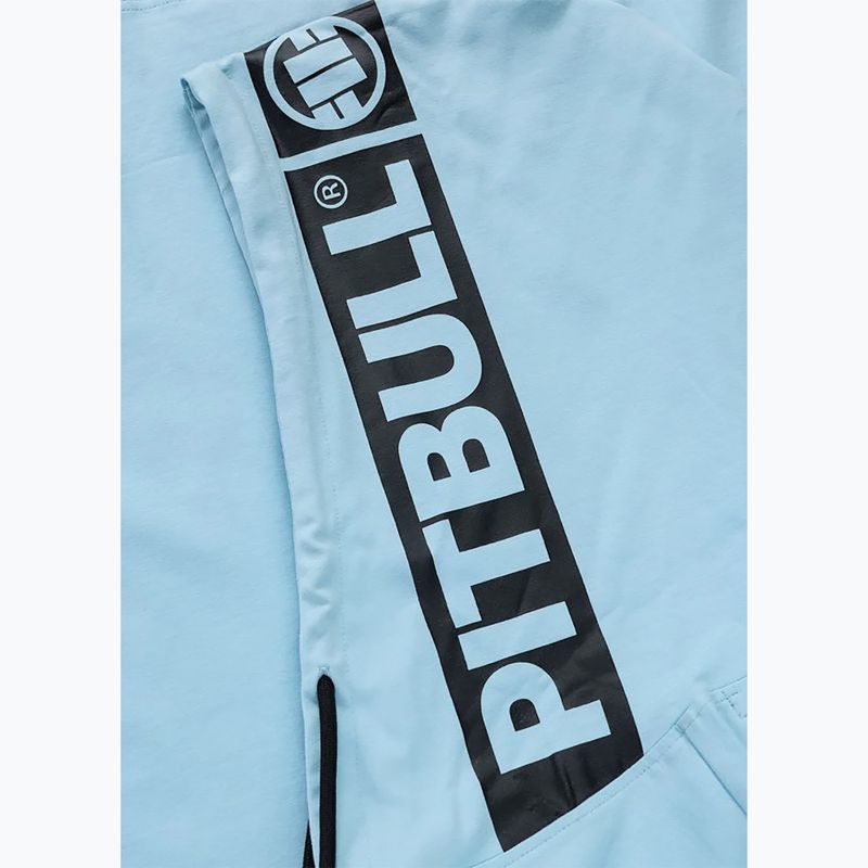 Vyriškas treniruočių džemperis Pitbull Mercado Hilltop Sleeveless Hooded light blue 9