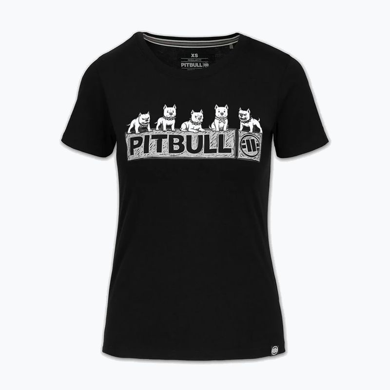 Moteriški marškinėliai Pitbull Softbite black 4