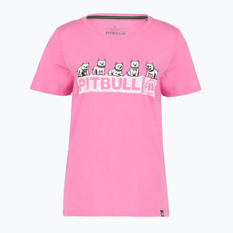 Moteriški marškinėliai Pitbull Softbite ice pink