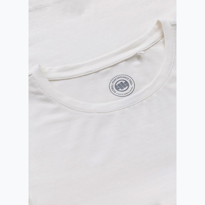 Moteriški marškinėliai Pitbull Discovery Logo off white 5