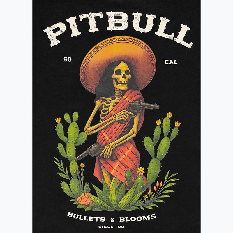 Moteriški marškinėliai Pitbull Bullets & Blooms black 7