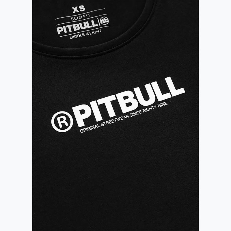 Moteriški marškinėliai ilgomis rankovėmis Pitbull R Slim Fit black 8