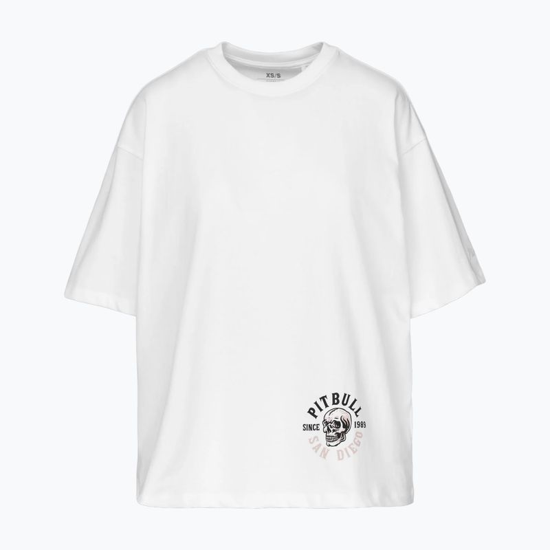 Moteriškas džemperis Pitbull Skull Oversize white 4