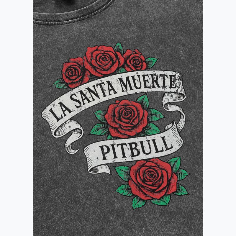 Moteriški marškinėliai Pitbull Santa Muerte graphite 7