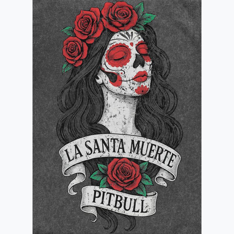 Moteriški marškinėliai Pitbull Santa Muerte graphite 8