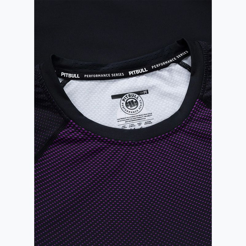 Vyriški marškinėliai Pitbull Belt Rashguard purple 5