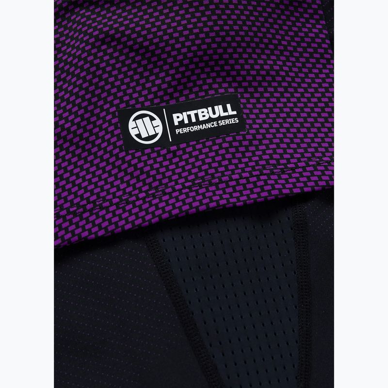 Vyriški marškinėliai Pitbull Belt Rashguard purple 8