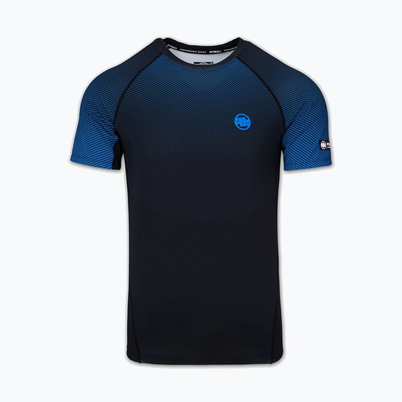 Vyriški marškinėliai Pitbull Belt Rashguard blue 3