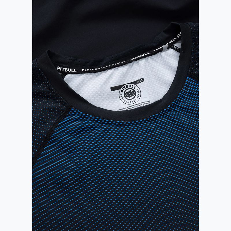 Vyriški marškinėliai Pitbull Belt Rashguard blue 5