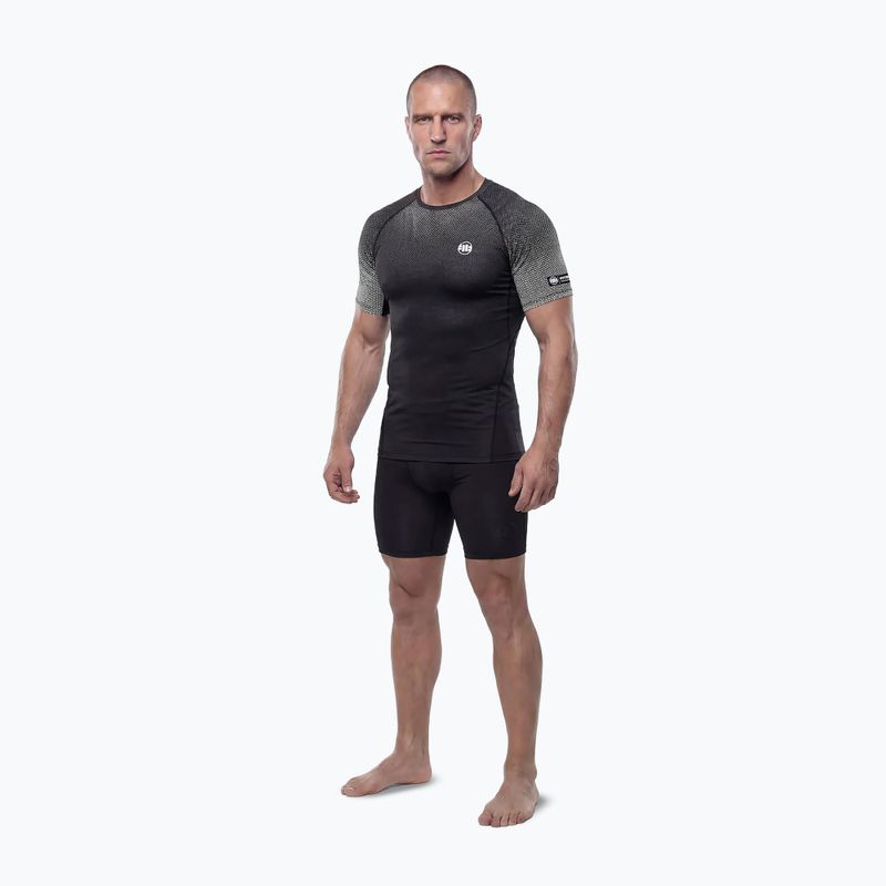 Vyriški marškinėliai Pitbull Belt Rashguard black 2