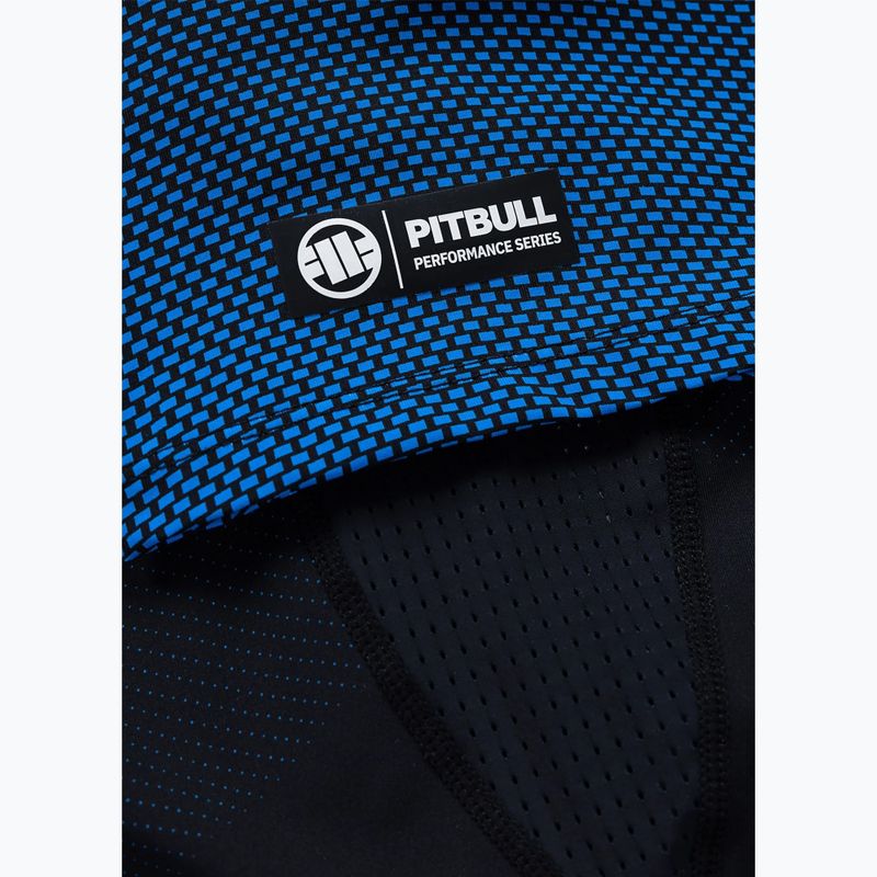 Vyriškas ilgomis rankovėmis rashguardas Pitbull Belt Rashguard blue 10