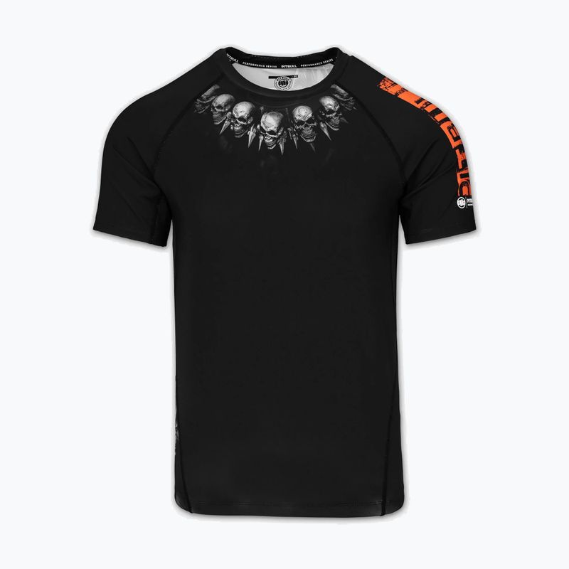 Vyriški marškinėliai Pitbull Blacky Rashguard black 4