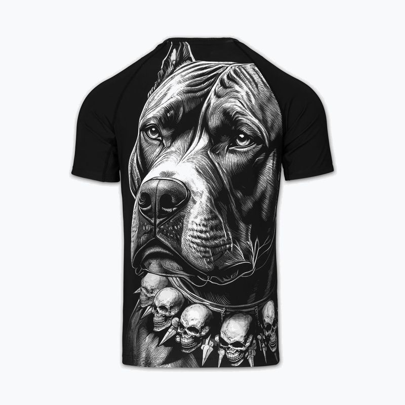 Vyriški marškinėliai Pitbull Blacky Rashguard black 5