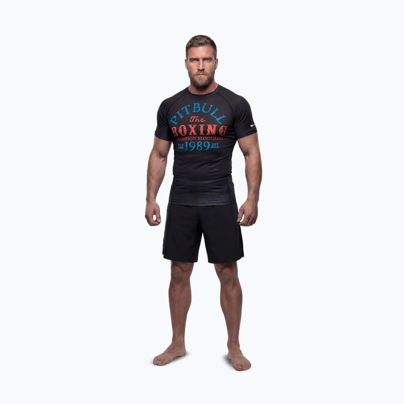 Vyriški marškinėliai Pitbull Champion Bloodline Rashguard black 2
