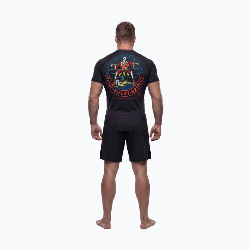 Vyriški marškinėliai Pitbull Champion Bloodline Rashguard black 4