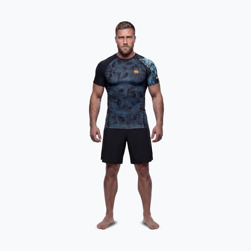 Vyriški marškinėliai Pitbull Guardian Angel Rashguard black 2