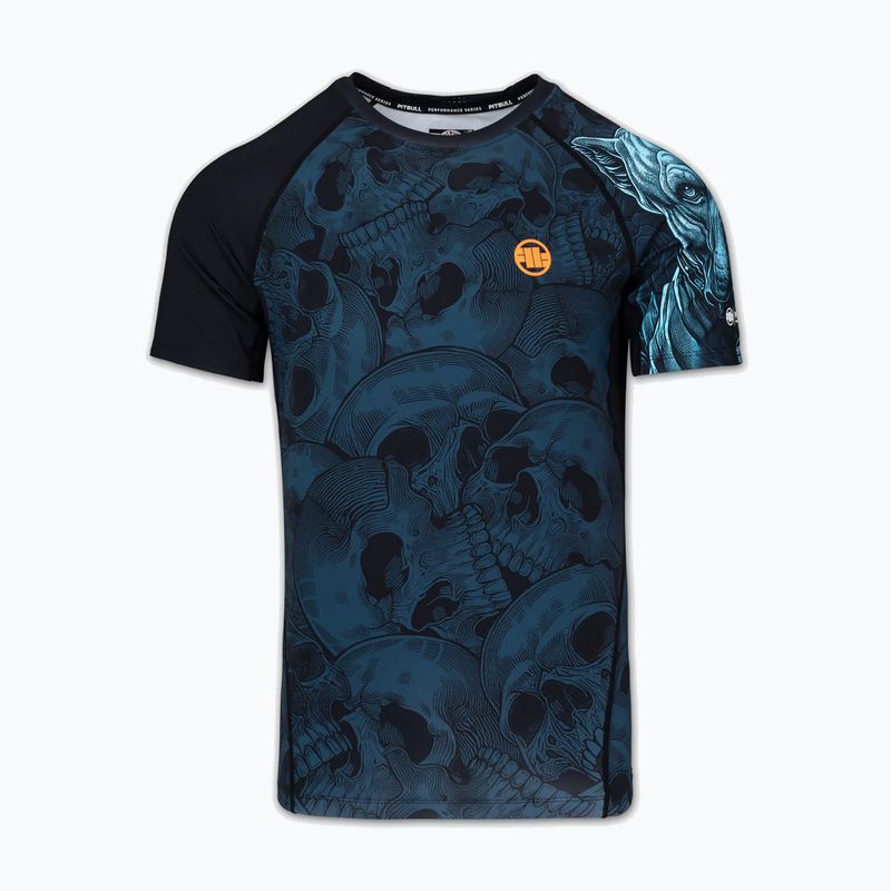 Vyriški marškinėliai Pitbull Guardian Angel Rashguard black 3