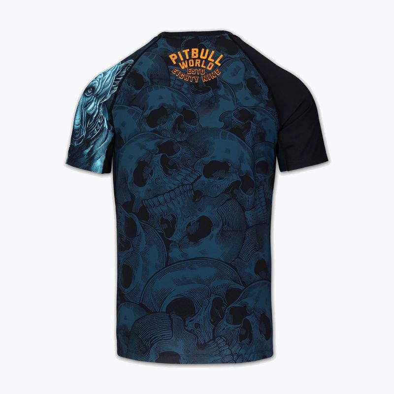Vyriški marškinėliai Pitbull Guardian Angel Rashguard black 4