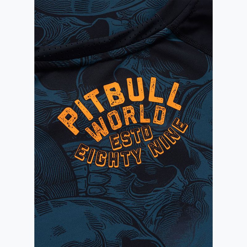 Vyriški marškinėliai Pitbull Guardian Angel Rashguard black 7