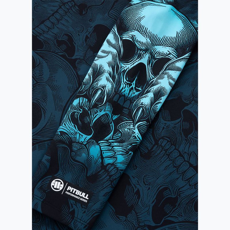 Vyriškas ilgomis rankovėmis rashguardas Pitbull Guardian Angel Rashguard black 8