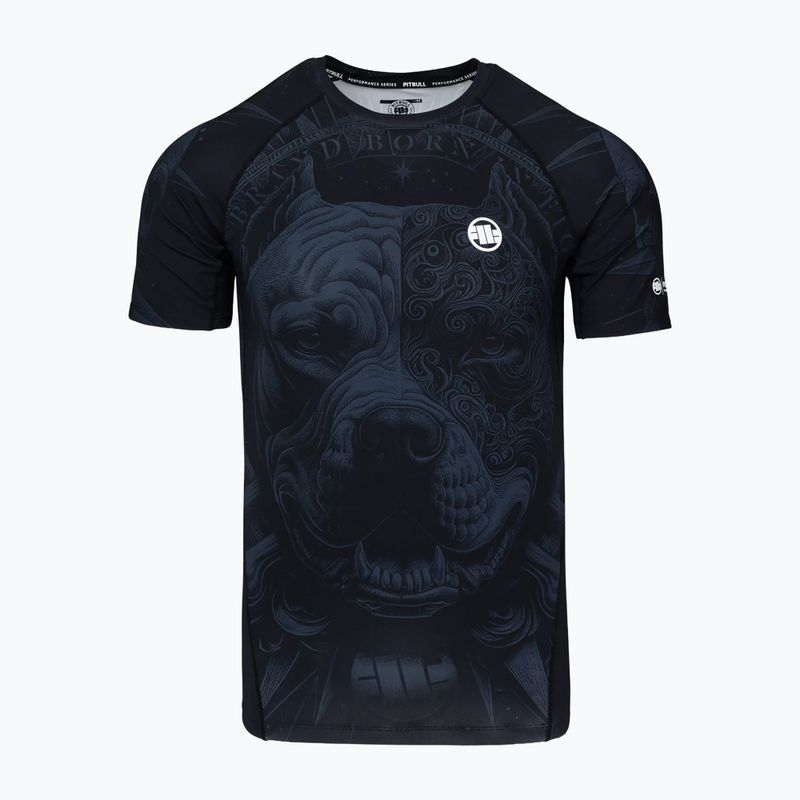 Vyriški marškinėliai Pitbull World Rashguard black 4