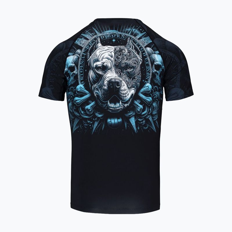 Vyriški marškinėliai Pitbull World Rashguard black 5
