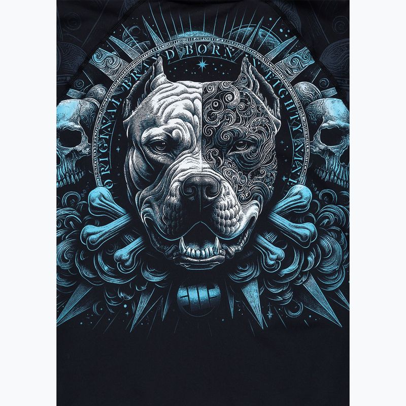 Vyriški marškinėliai Pitbull World Rashguard black 8