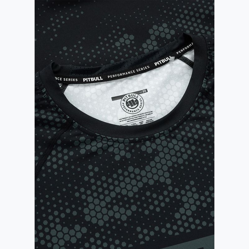 Vyriški marškinėliai Pitbull Hex Camo Hilltop Rashguard olive 5