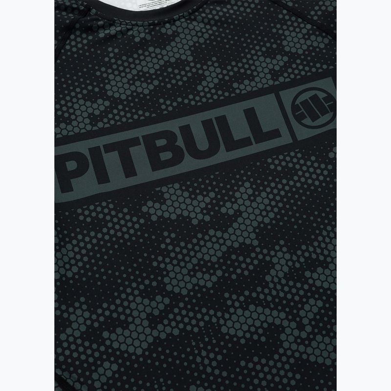 Vyriški marškinėliai Pitbull Hex Camo Hilltop Rashguard olive 6